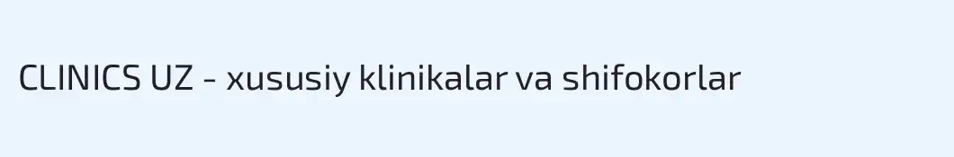 CLINICS UZ - xususiy klinikalar va shifokorlar